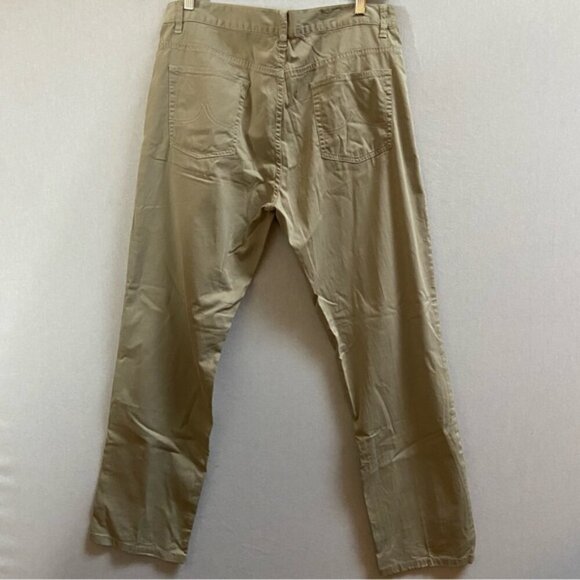 Brooks Brothers khaki denim jeans Sz 36/34 - Picture 2 of 10